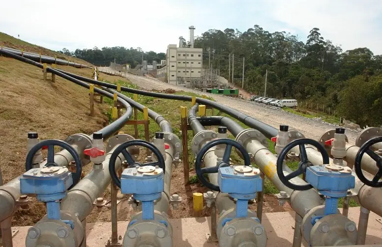 Mechanical system to capture landfill gas