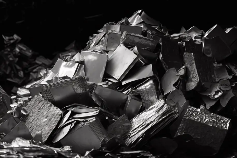recyclable aluminum junk